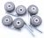 967435-01 PETITES ROULETTES SLIM ROLLER & AXLE SERVICE ASSY
