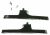 Pieds    ,convient pour unUE32J5000AWXZF 5202300000