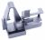 H20-25-320-080 10002005 PLATEAU EN VERRE INTÉRIEUR PLASTIQUE DROIT