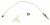 Inters Poussoir ,convient pour unDE1113407M12 4300100000
