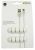 70400 SET DE SUPPORTS DE CÂBLE , AUTOCOLLANT BLANC 2 PC(S)