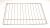 370C29 GRILLE FOUR 415X362MM NICKELEE