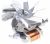 Moteurs Du Ventilateur ,convient pour unCC3M6005050 4370000000