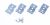 Equerres ,convient pour unSTI4FLEX2 5403100000