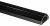HZ 3-1,1 CACHE CABLE EN ALUMINIUM, 33 MM. 2-PIECES COULEUR NOIR 1,1 M