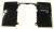 Bandeaux Dosserets Facade ,convient pour unECAM37070B 5202800000
