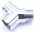 81500CR RACCORD DOUBLE EN Y   X   X   CHROMÉ
