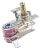 Thermostats De Four ,convient pour unK60CLB 4824000000