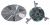 Moteurs Du Ventilateur ,convient pour unHS858GXB6BB7 4370000000