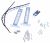 Pieces De Fixation ,convient pour unPRIMOTHSSINOX 5400000000