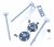 Pieces De Fixation    ,convient pour unDW60A8060IBEE 5400000000
