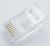 30105657 CONNECTEUR RJ45 MALE TRANSPARENT ROHS