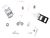 Pieces De Fixation ,convient pour un5CP224FD0 5400000000