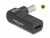 60013 ADAPTATEUR POUR UN CÂBLE DE CHARGEMENT DE LAPTOP USB TYPE-C™ FEMELLE À PASSEND FÜR SAMSUNG 5,5 X 3,0 MM MÂLE, ANGULÉ À 90°