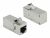 87142 MODULE KEYSTONE PRISE RJ45 À PRISE RJ45 CAT.6A COUDÉ À 90°