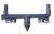801928 Spray connection middle basket RAL7024