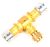 LOKRING 9,53 NK MS SV 50 L13001398 BRASS CONNECTOR WITH SCHRADER VALVE