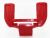 3561048 PORTE-SACS ROUGE