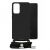 28210 MOBILIZE COQUE AVEC LANIERE POUR PASSEND FÜR SAMSUNG GALAXY A52/A52 5G/A52S 5G ,NOIRE
