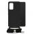 28211 MOBILIZE COQUE AVEC LANIERE POUR PASSEND FÜR SAMSUNG GALAXY A53 5G ,NOIRE