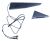 14008-02650400 Externe ASUS SMA-Dipolantenne