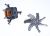 Moteurs Du Ventilateur ,convient pour unHB272ABB301 4370000000