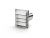 E-JAL 150 AUSSENJALOUSIE 4022012 GRILLE EXTERNE, Ø 150 MM, INOX - COMPAIR PRIME FLOW