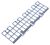 912558 CUP SHELF LOW BASKET LONG 5502-B+5018