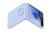 EF-PF741TLEGWW PASSEND FÜR SAMSUNG COQUE SILICONE AVEC ANNEAU GALAXY FLIP6, BLEU